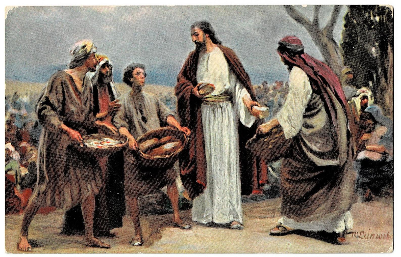 Lessons from Jesus feeding  the five thousand