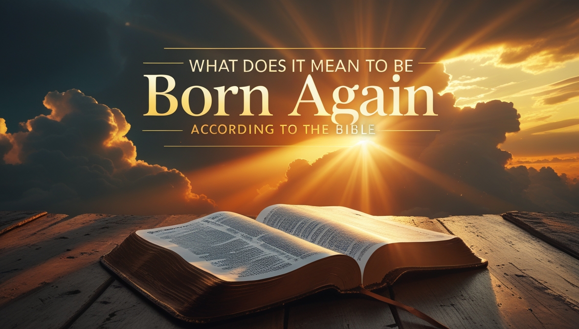 What it means to be born again